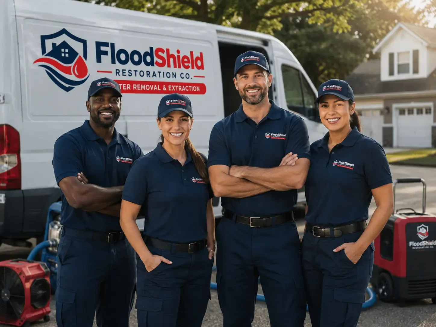 Flood Damage Restoration company in Holbrook, PA